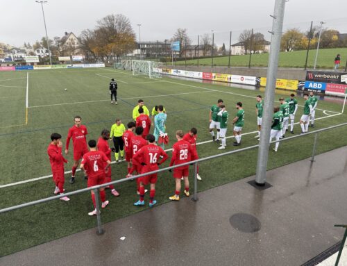 Tor-Feuerwerk in Rümlang